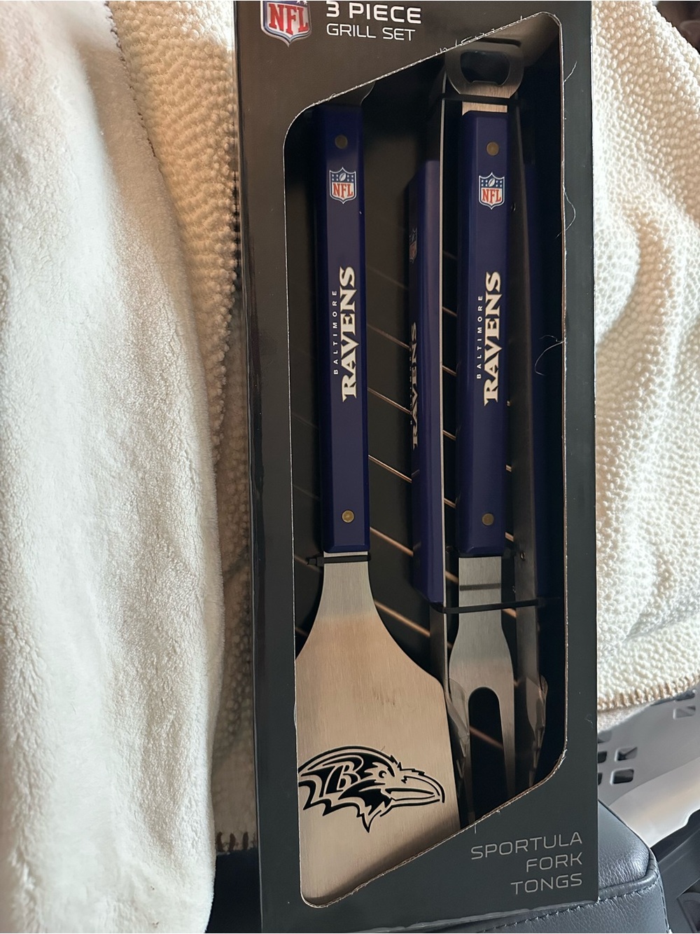 Ravens 3 Piece Grill Set